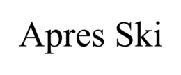 APRES SKI trademark