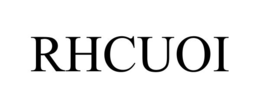 RHCUOI trademark