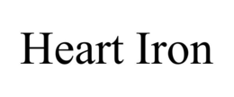 HEART IRON trademark