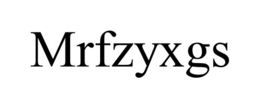 MRFZYXGS trademark