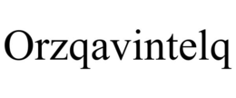 ORZQAVINTELQ trademark