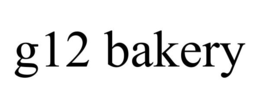 G12 BAKERY trademark