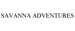 SAVANNA ADVENTURES trademark