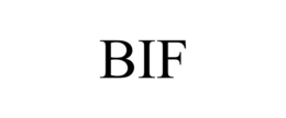 BIF trademark