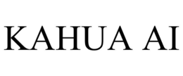 KAHUA AI trademark