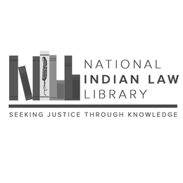 NATIONAL INDIAN LAW LIBRARY SEEKING JUSTICE THROUGH KNOWLEDGE trademark
