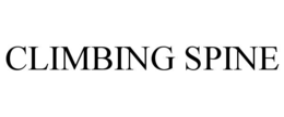 CLIMBING SPINE trademark