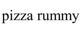 PIZZA RUMMY trademark