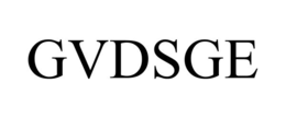 GVDSGE trademark