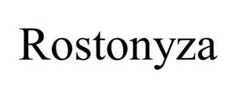 ROSTONYZA trademark