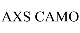 AXS CAMO trademark