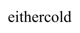 EITHERCOLD trademark