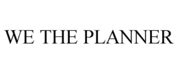 WE THE PLANNER trademark