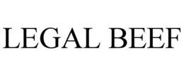 LEGAL BEEF trademark