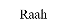 RAAH trademark