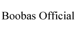 BOOBAS OFFICIAL trademark