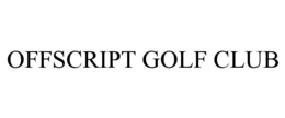 OFFSCRIPT GOLF CLUB trademark