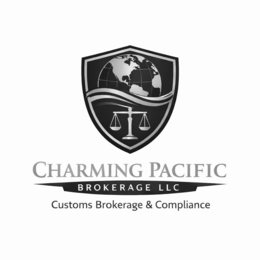 CHARMING PACIFIC BROKERAGE LLC  CUSTOMS BROKERAGE & COMPLIANCE trademark