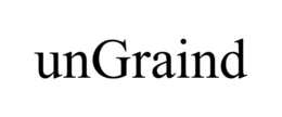UNGRAIND trademark