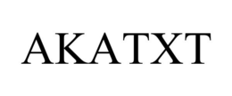 AKATXT trademark