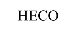 HECO trademark