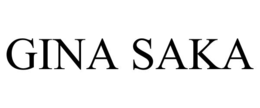 GINA SAKA trademark