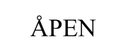 ÅPEN trademark