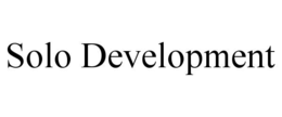 SOLO DEVELOPMENT trademark
