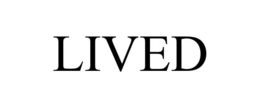 LIVED trademark