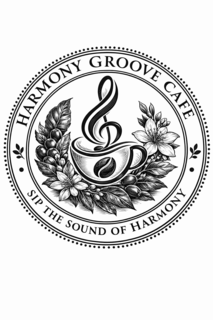 HARMONY GROOVE CAFE SIP THE SOUND OF HARMONY trademark