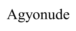 AGYONUDE trademark