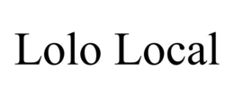 LOLO LOCAL trademark