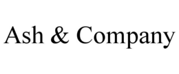 ASH & COMPANY trademark