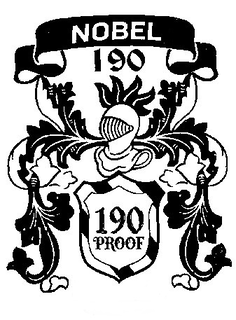 NOBEL 190 190 PROOF trademark