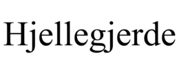 HJELLEGJERDE trademark