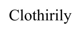 CLOTHIRILY trademark