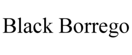 BLACK BORREGO trademark