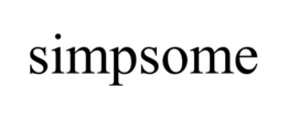SIMPSOME trademark