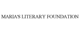 MARIA'S LITERARY FOUNDATION trademark
