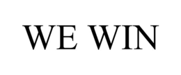 WE WIN trademark