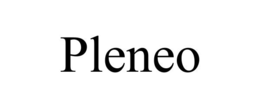 PLENEO trademark