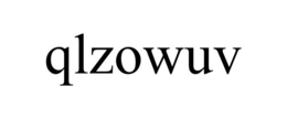 QLZOWUV trademark
