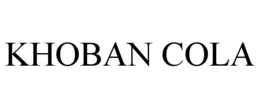 KHOBAN COLA trademark
