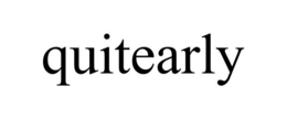 QUITEARLY trademark