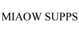 MIAOW SUPPS trademark