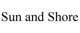 SUN AND SHORE trademark