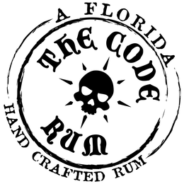 A FLORIDA HAND CRAFTED RUM THE CODE RUM trademark