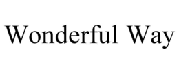 WONDERFUL WAY trademark