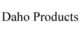 DAHO PRODUCTS trademark