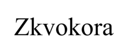ZKVOKORA trademark